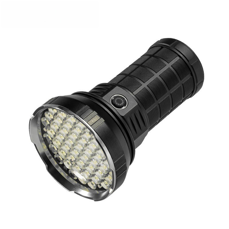 High-Power LED Flashlight — Rechargeable Aluminium Torch for Outdoor, Emergency & Self-Defence