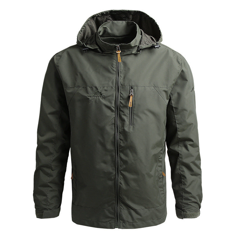 Men's Waterproof Charging Sports Jacket for Spring & Autumn