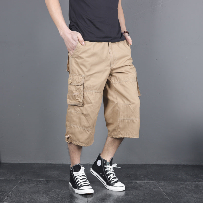 Men's Loose Casual Cotton Shorts for Summer