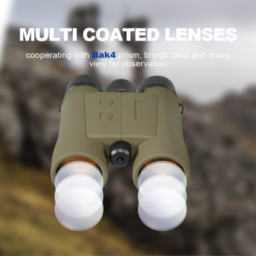 Portable Binocular Laser Rangefinder 10x42 — 1800m Range | Sport & Outdoor Optics