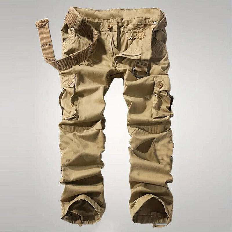 Men's Loose Wear-resistant Multi-pocket Overalls