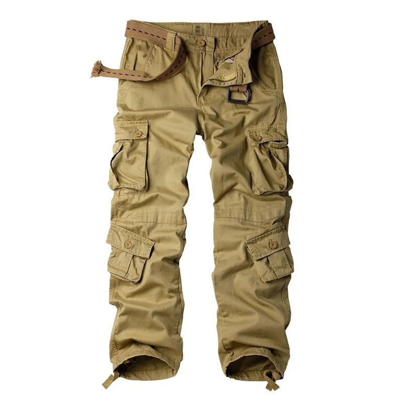 Men's Loose Wear-resistant Multi-pocket Overalls