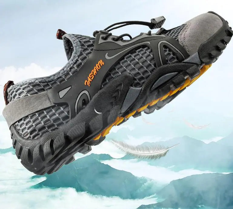 River Trekking Shoes — Fast-Drain Grip | Wading & Water Trail Shoe