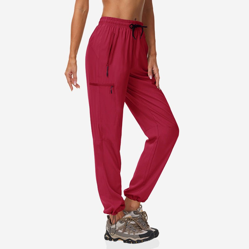 Women's Quick-Dry Thin Sports Pants for Outdoor Hiking