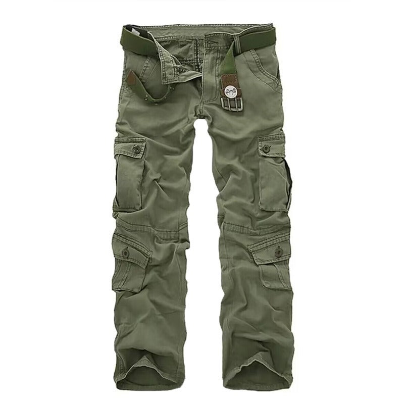 Men's Loose Wear-resistant Multi-pocket Overalls