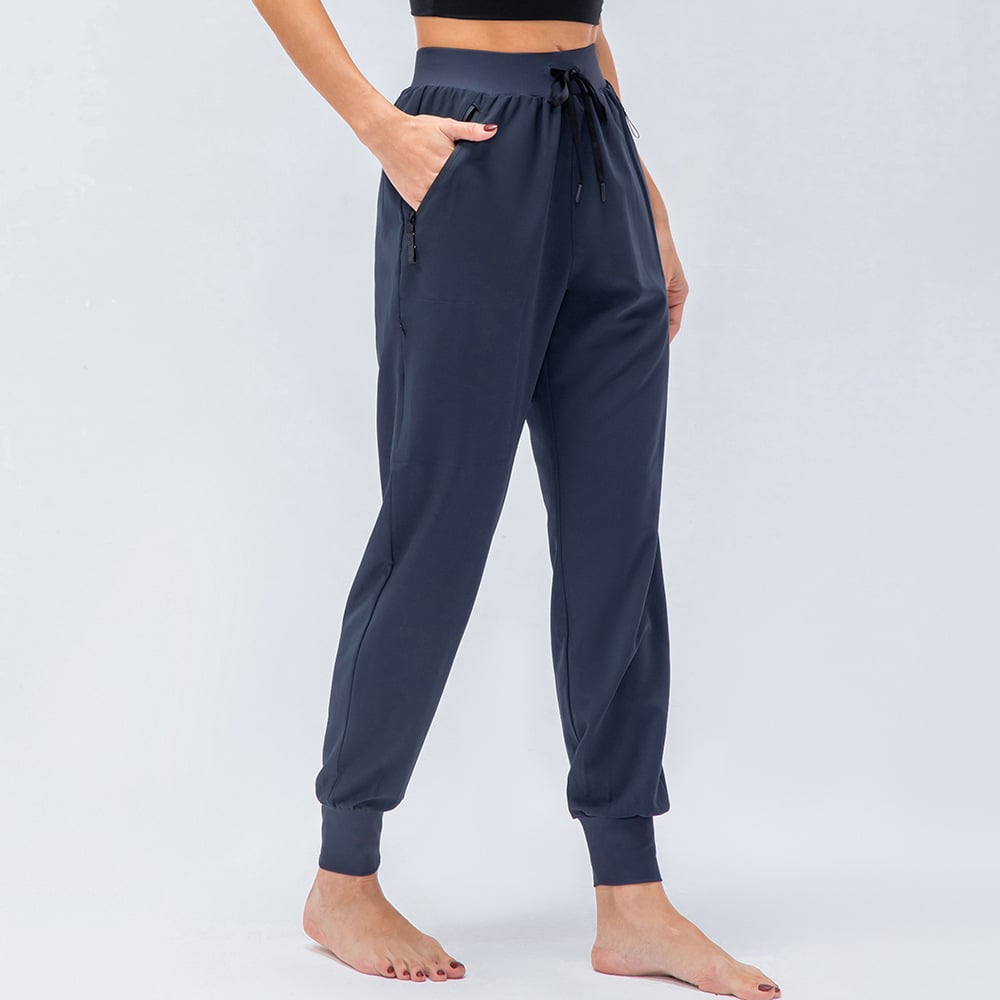 Casual Drawstring Outdoor Running and Hiking Trousers