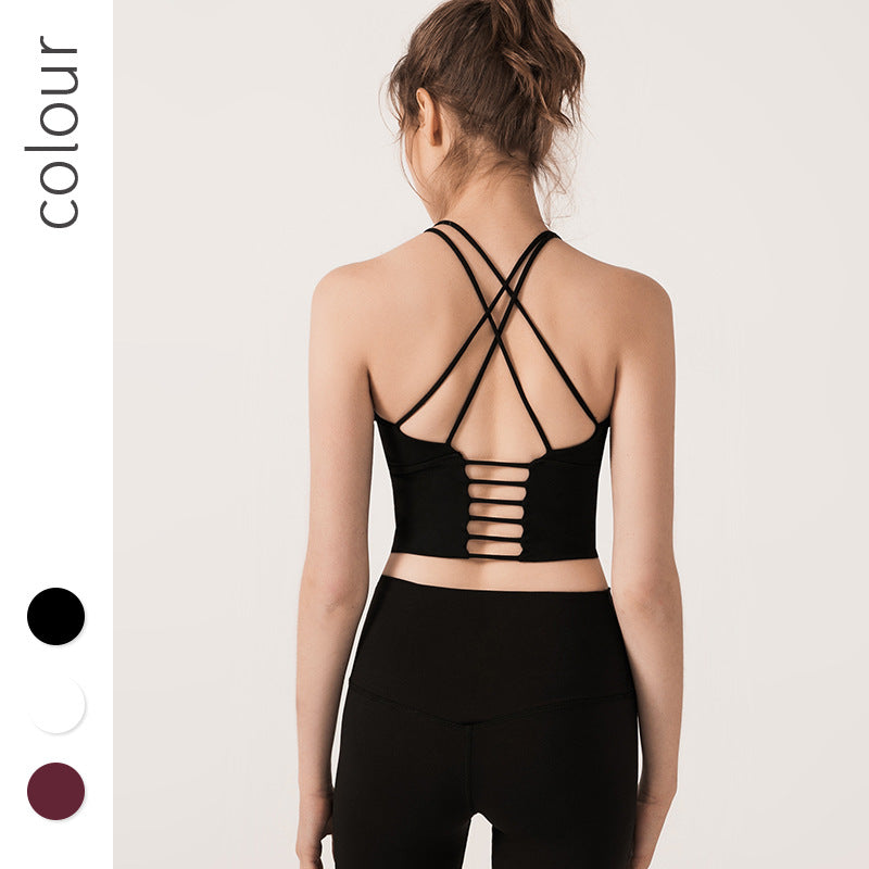 High-Impact Women's Sports Bra with Adjustable Straps