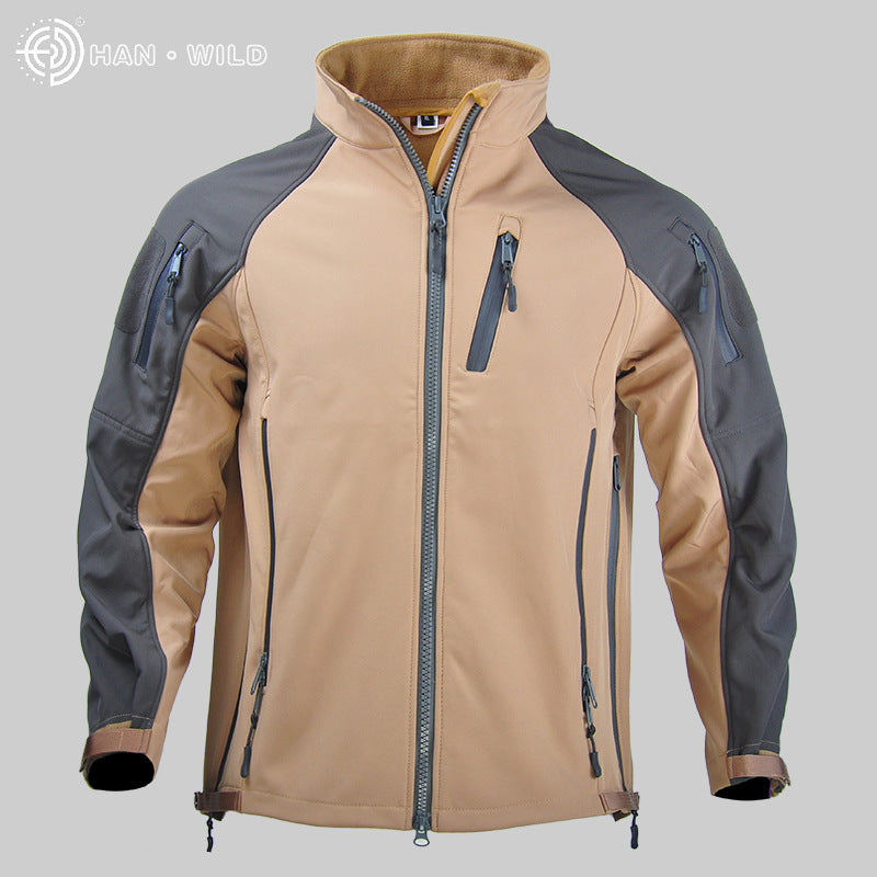 Men's Waterproof Tactical Softshell Jacket — All-Season Protection | Outdoor & Hiking