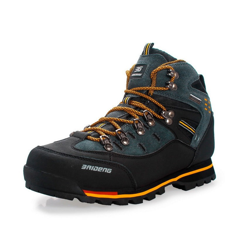 Men's Waterproof Hiking Shoes - Lightweight Trail Footwear with Durable Rubber Sole | Outdoor Sports