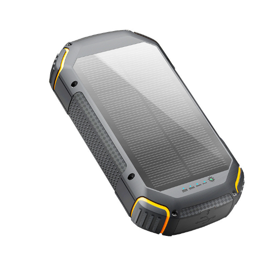 20000mAh Solar Power Bank — Waterproof Fast Charge with Emergency Red Light | Outdoor