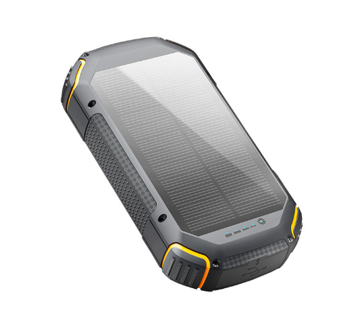 20000mAh Solar Power Bank — Waterproof Fast Charge with Emergency Red Light | Outdoor