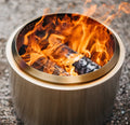 Portable Camping Wood Stove — Compact Folding Charcoal Stove for Outdoor Cooking