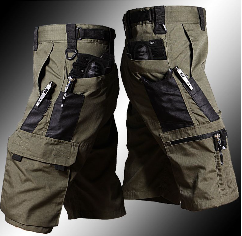 Men's Military Cargo Shorts — Tactical Multi-Pocket | Outdoor & Hiking