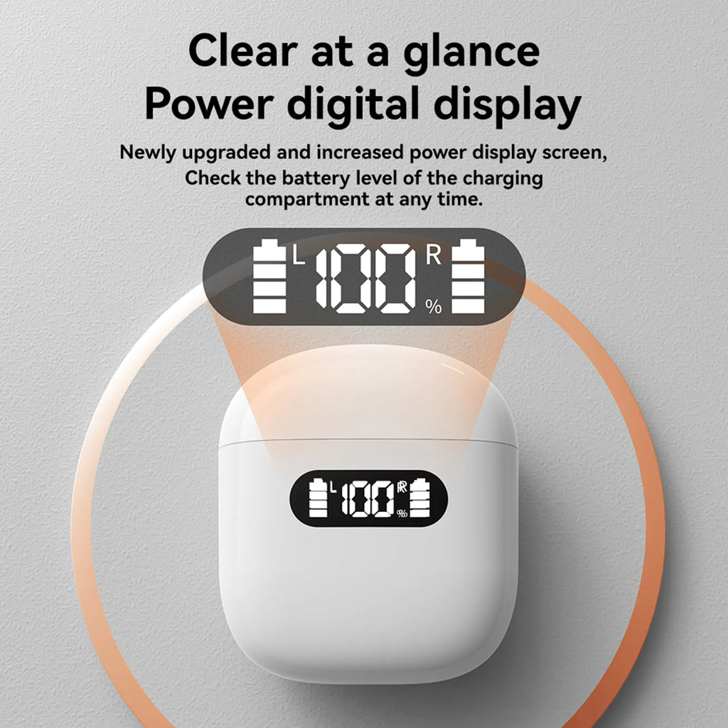 Lanxun Bluetooth 5.3 Earbuds — Hi-Fi Stereo Wireless Earbuds | Touch Control