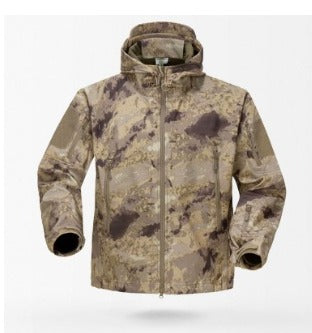 Digital Camouflage Waterproof Breathable Mountaineering Suit