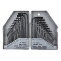 30PC L-Shaped Hex Key Tool Set with Plastic Case - Professional Allen Wrench Set