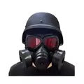 Anti-Fog Haze Protection Gas Mask