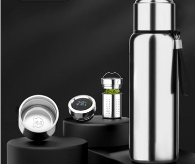 316 Stainless Steel Thermos Bottle for Hiking, Camping & Survival