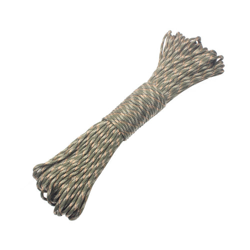 9-Core 550 Paracord 100ft — 4mm Survival Rope for Camping, Emergency & Outdoor Use
