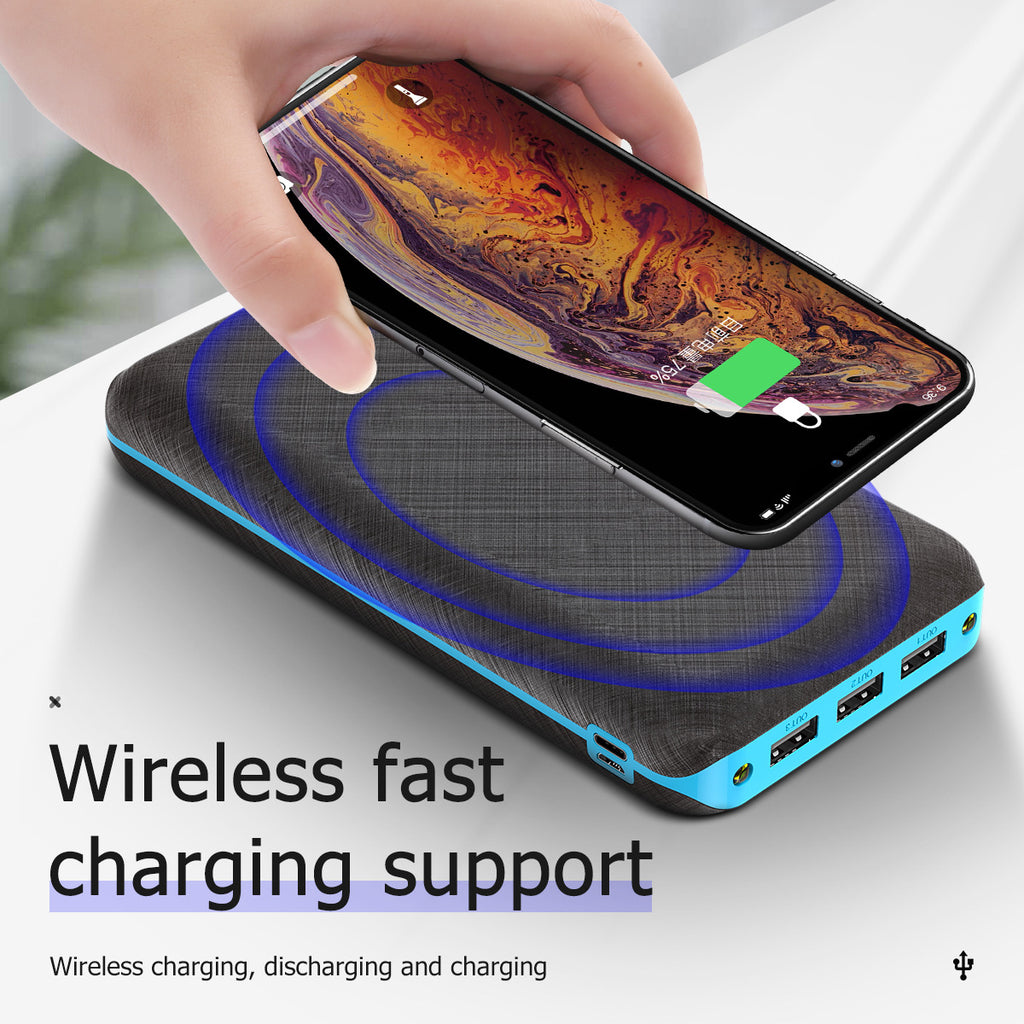 Solar Power Bank 3 USB — 10W Fast Charge 10000 & 20000mAh | Outdoor