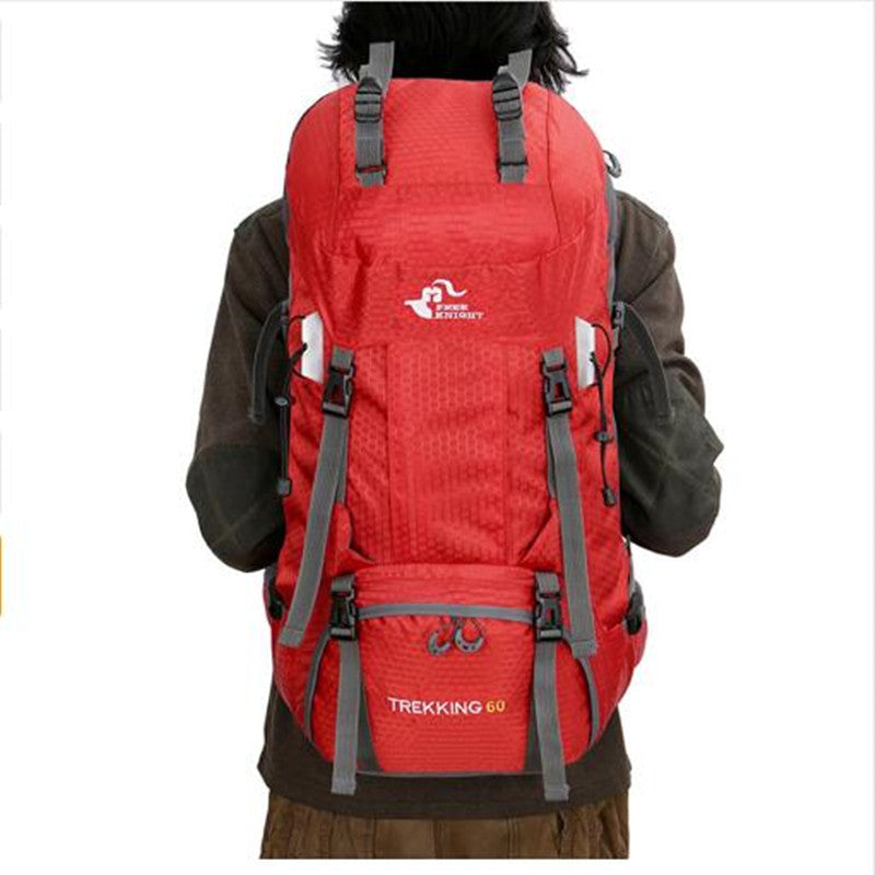 Free Knight 60L Outdoor Hiking Backpack with Rain Cover