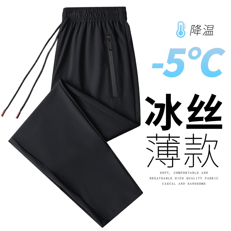 Men's Summer Plus Size Quick-Dry Sports Pants