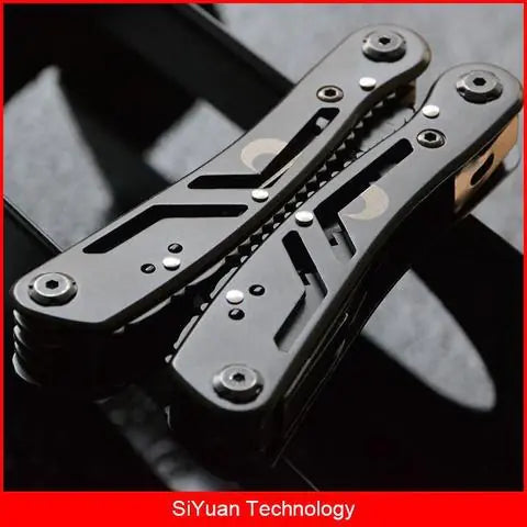 Stainless Steel Multitool - Compact Folding Pliers & Tool Kit | Camping & Outdoor