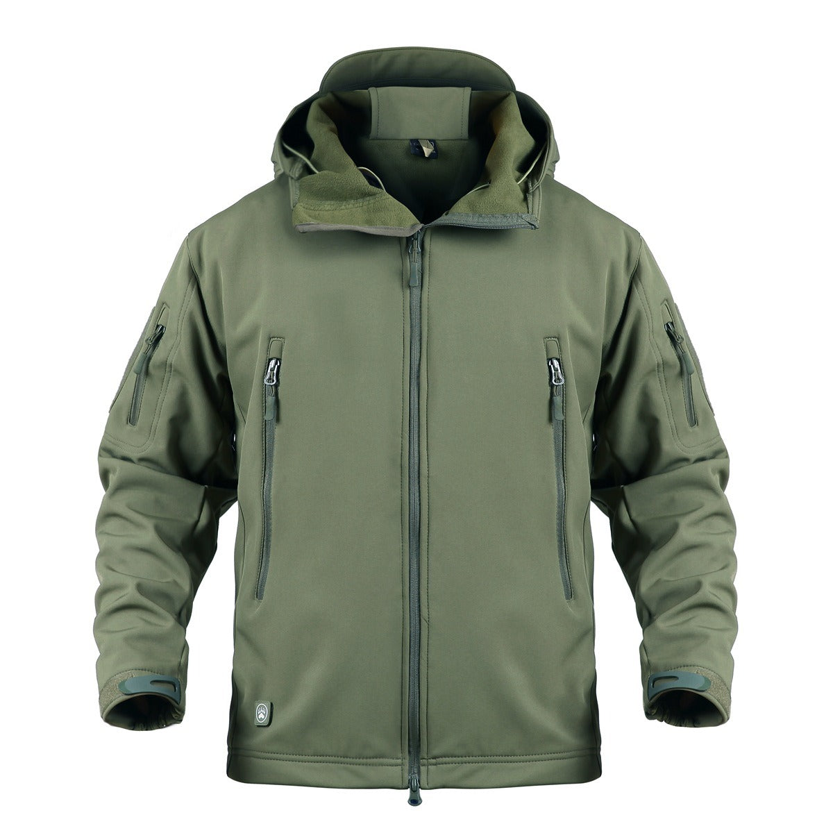 Plus Size Soft Shell Windproof Jacket