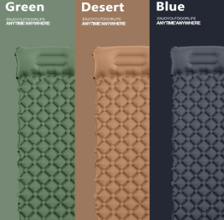 Ultralight Inflatable Camping Sleeping Pad — Compact & Moisture-Resistant | Hiking & Backpacking