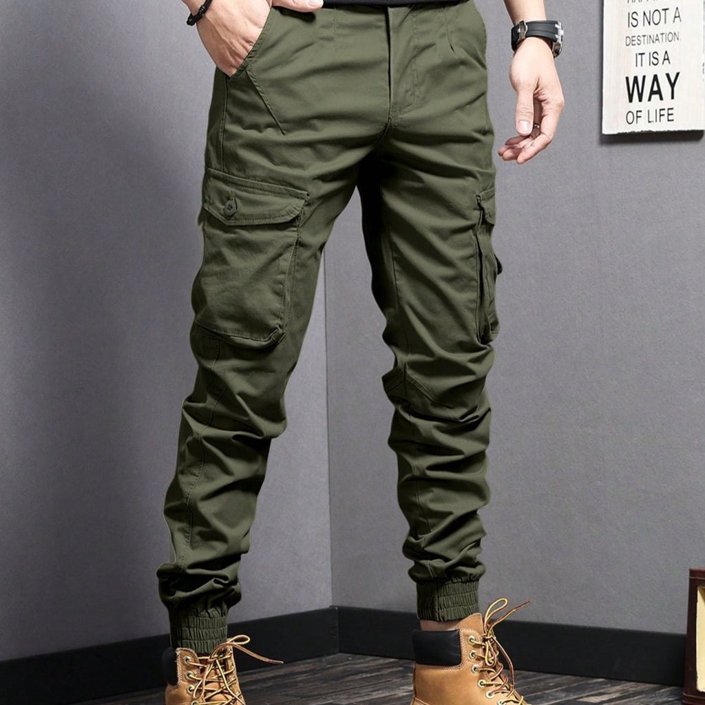 Men's Summer Casual Drawstring Work Pants