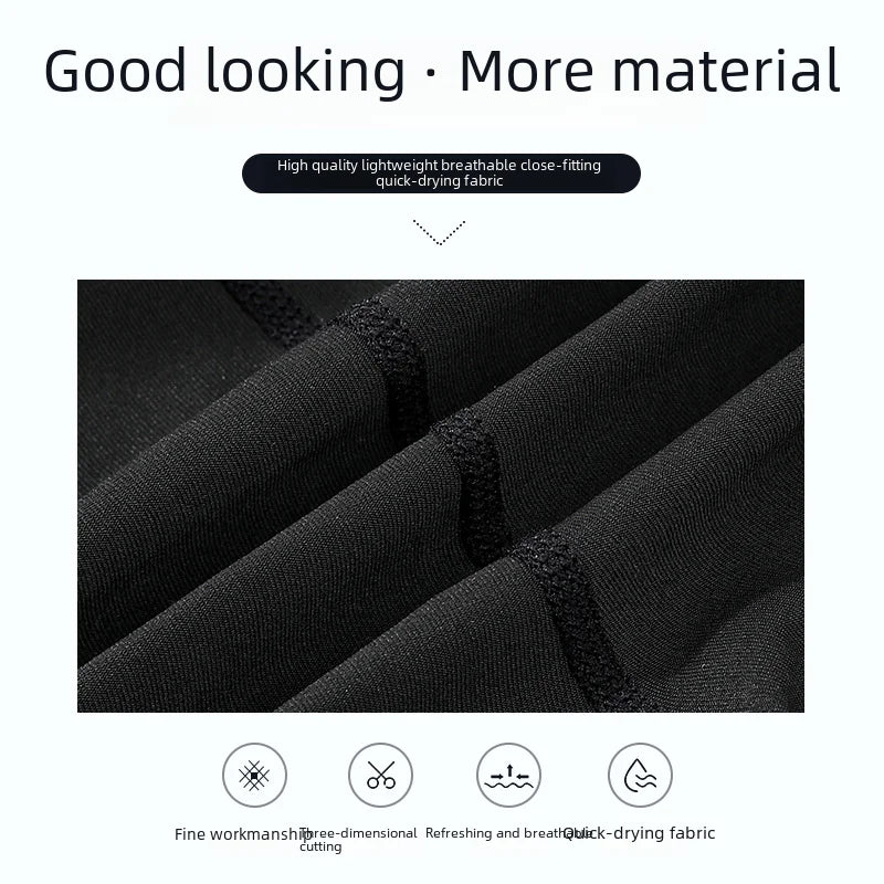 Men's Quick-Dry Swim Trunks - Beach Shorts for Swimming & Spa