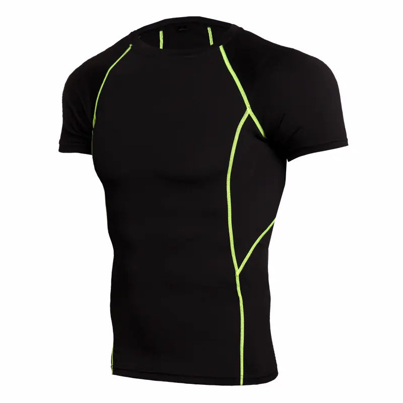 Men's Quick-Dry Camouflage Short Sleeve T-Shirt - Athletic Sports Tee | Outdoor Wear