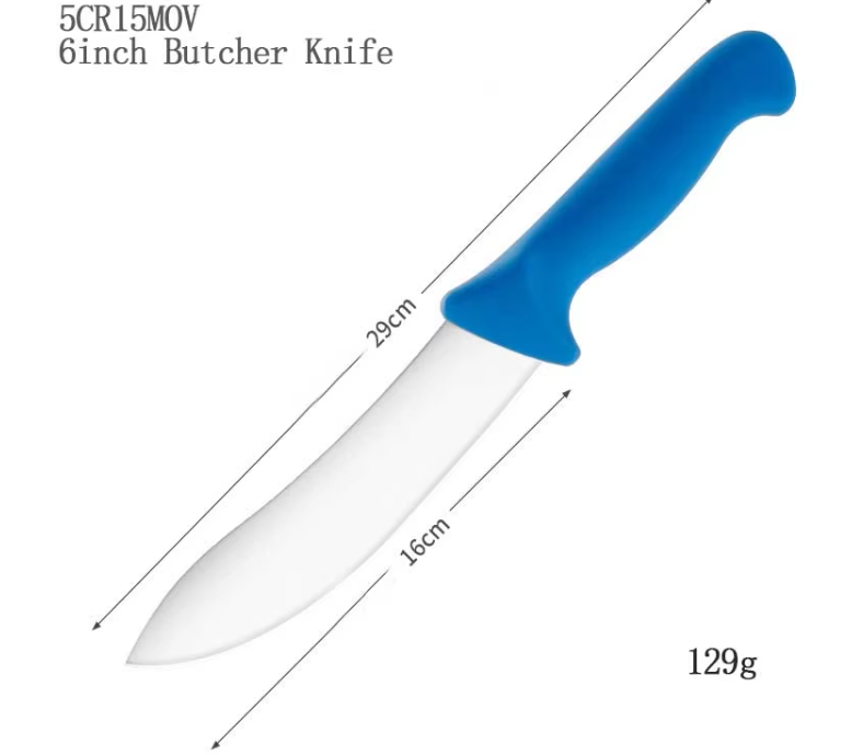 7-Piece Butcher's Knife Set — 5Cr15MoV Steel | Canvas Roll Bag Included
