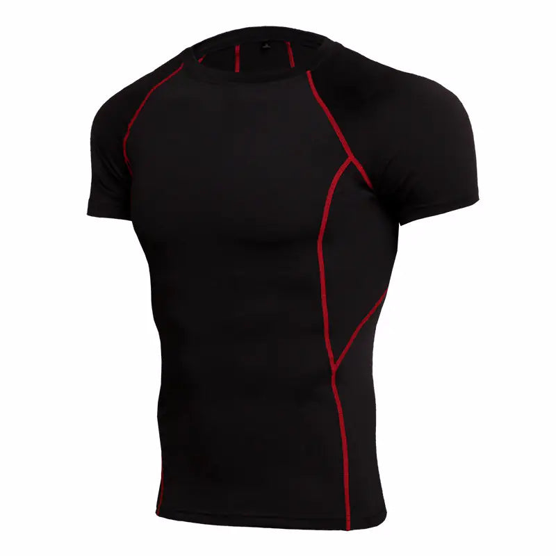 Men's Quick-Dry Camouflage Short Sleeve T-Shirt - Athletic Sports Tee | Outdoor Wear