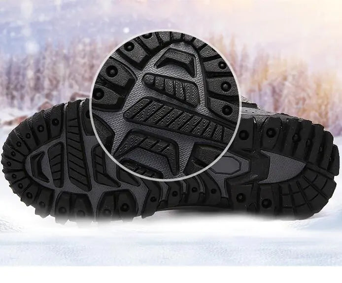 Women's Winter Outdoor Snow Boots for Hiking and Skiing