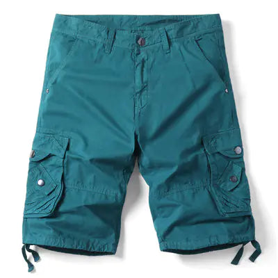 Men's Camouflage Multi-pocket Loose Work Shorts