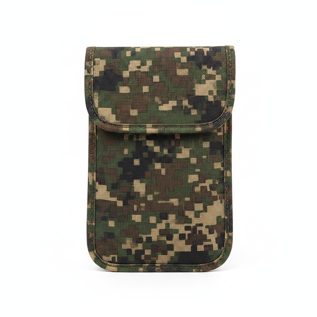 Faraday Signal Blocking Pouch — RFID & RF Privacy Shield for Phones & Key Fobs