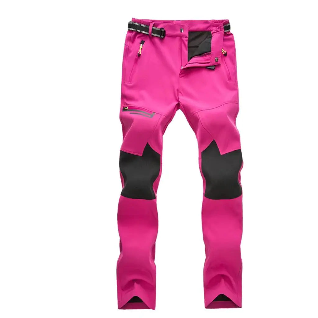 Unisex Waterproof Hiking Pants - Breathable Polyester for Outdoor Adventures | Couples Hiking Gear